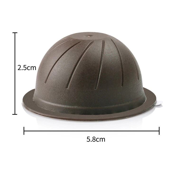 Self-adhesive Aluminum Foil Nespresso Vertuo Semi-repeating Coffee Capsule Shells Espresso Hemispherical Capsule Coffee Filters