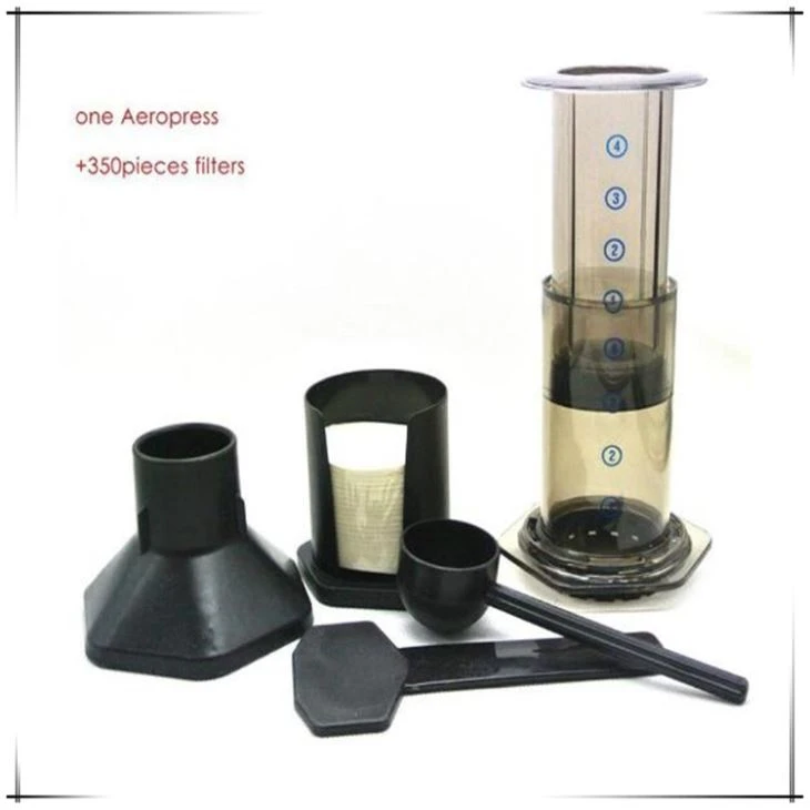 Espresso mudah alih kopi membuat Haole tekan Aeropress kopi Seluar kopi dengan logam penapis