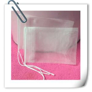 60 x 70mm nilon satu rentetan kosong uncang teh